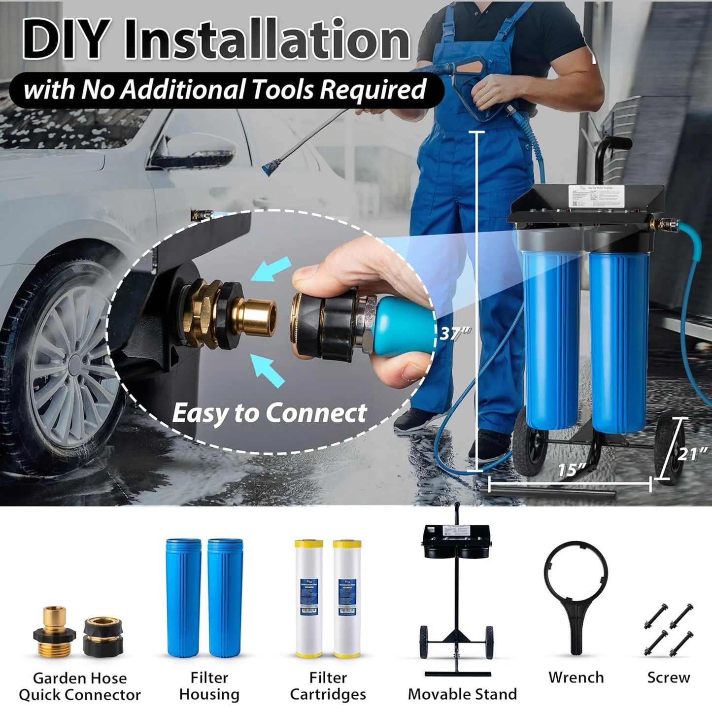 Spotless Water System for Car Wash