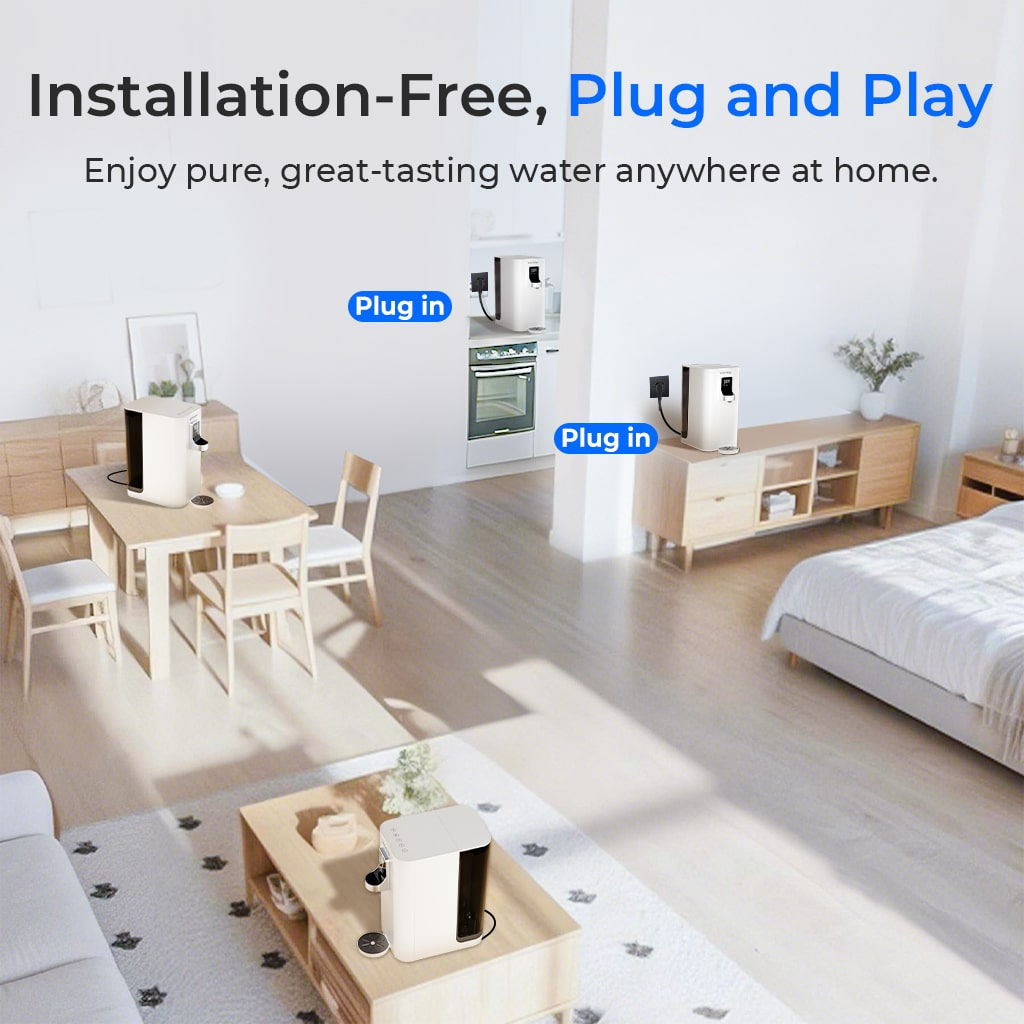 Instant Hot Countertop RO System - K19