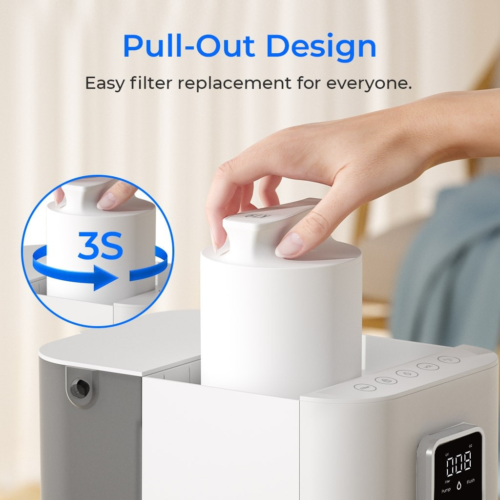 Instant Hot Countertop RO System - K19