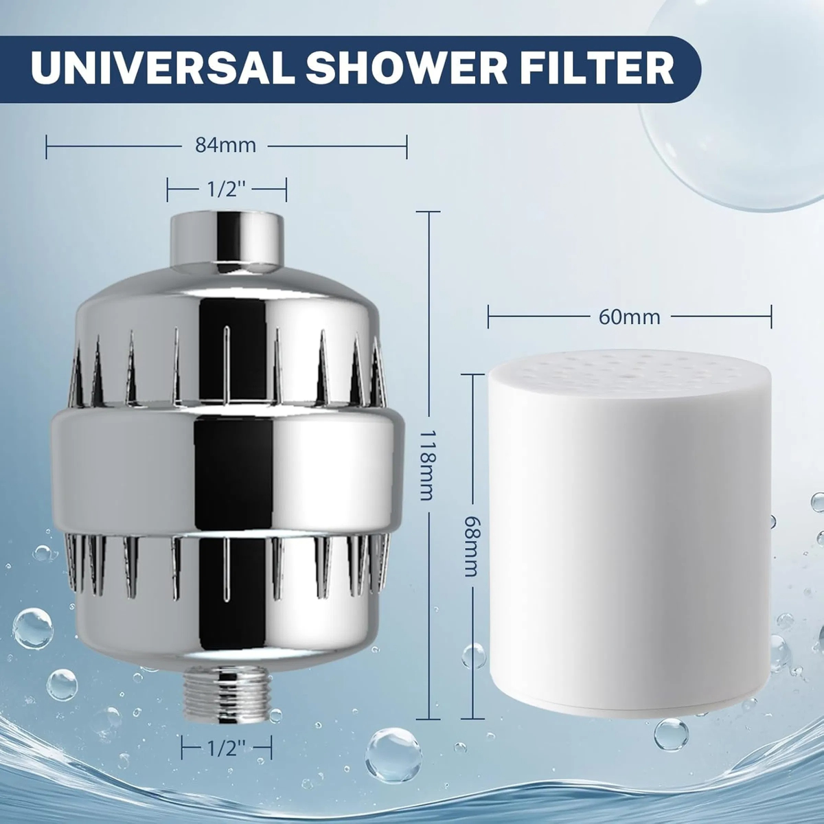 SF2S 33-Stage Universal Shower Filter