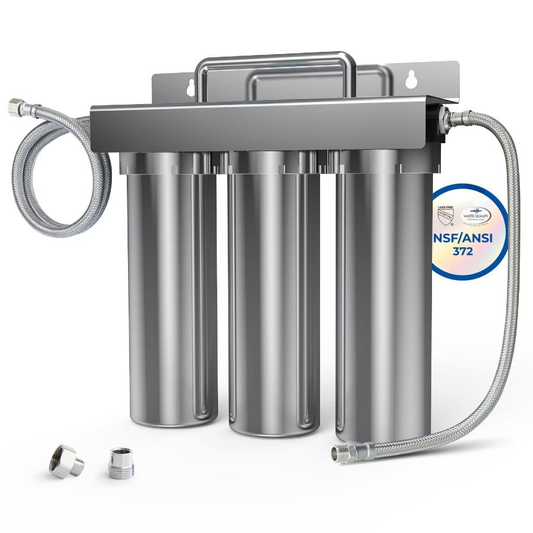 6-stage Under Sink Ultrafiltration Stainless Steel Water Filter System
