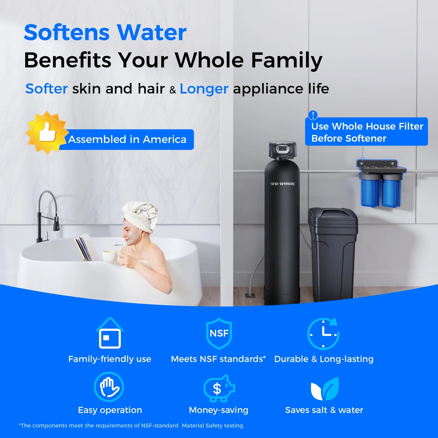 WHR01 Water Softener System