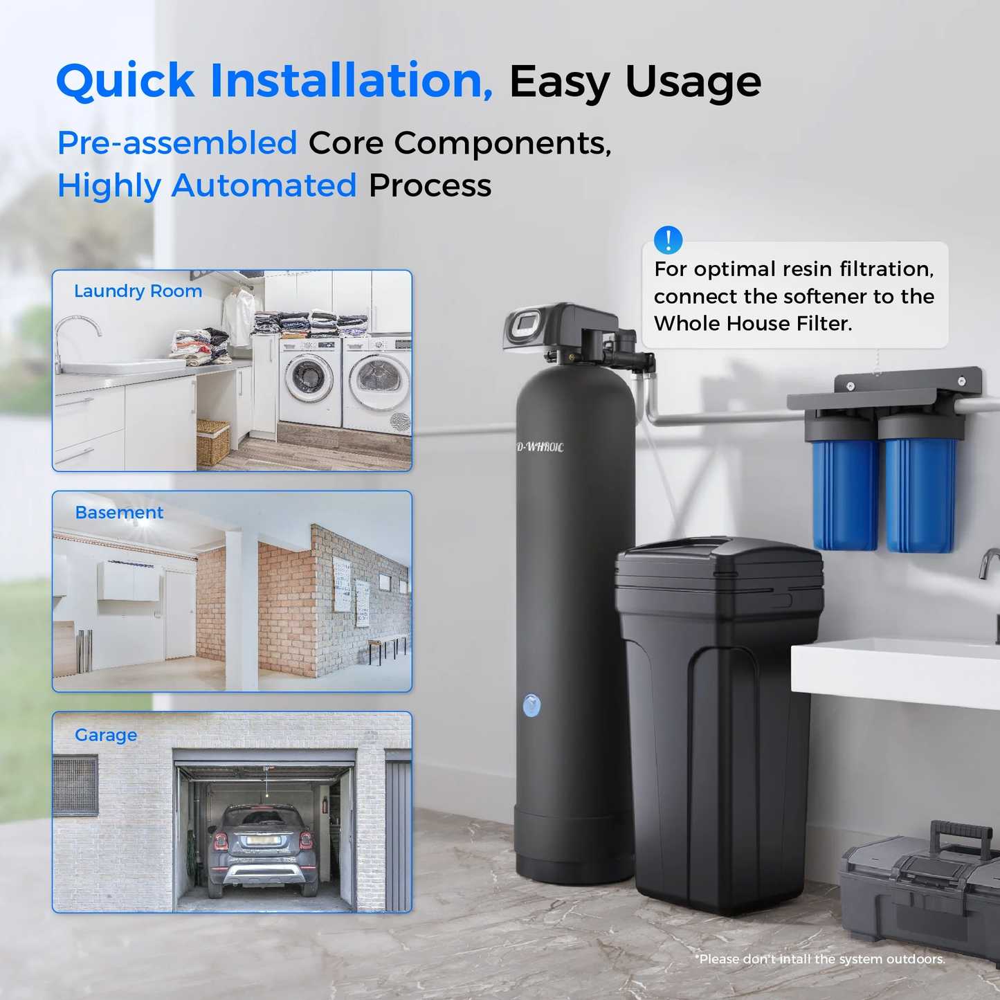 WHR01 Water Softener System