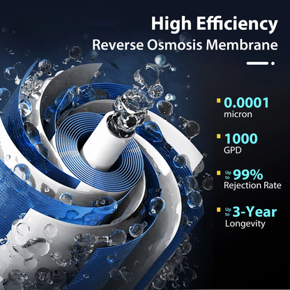 RO1000-BN Tankless Reverse Osmosis Water Filtration System