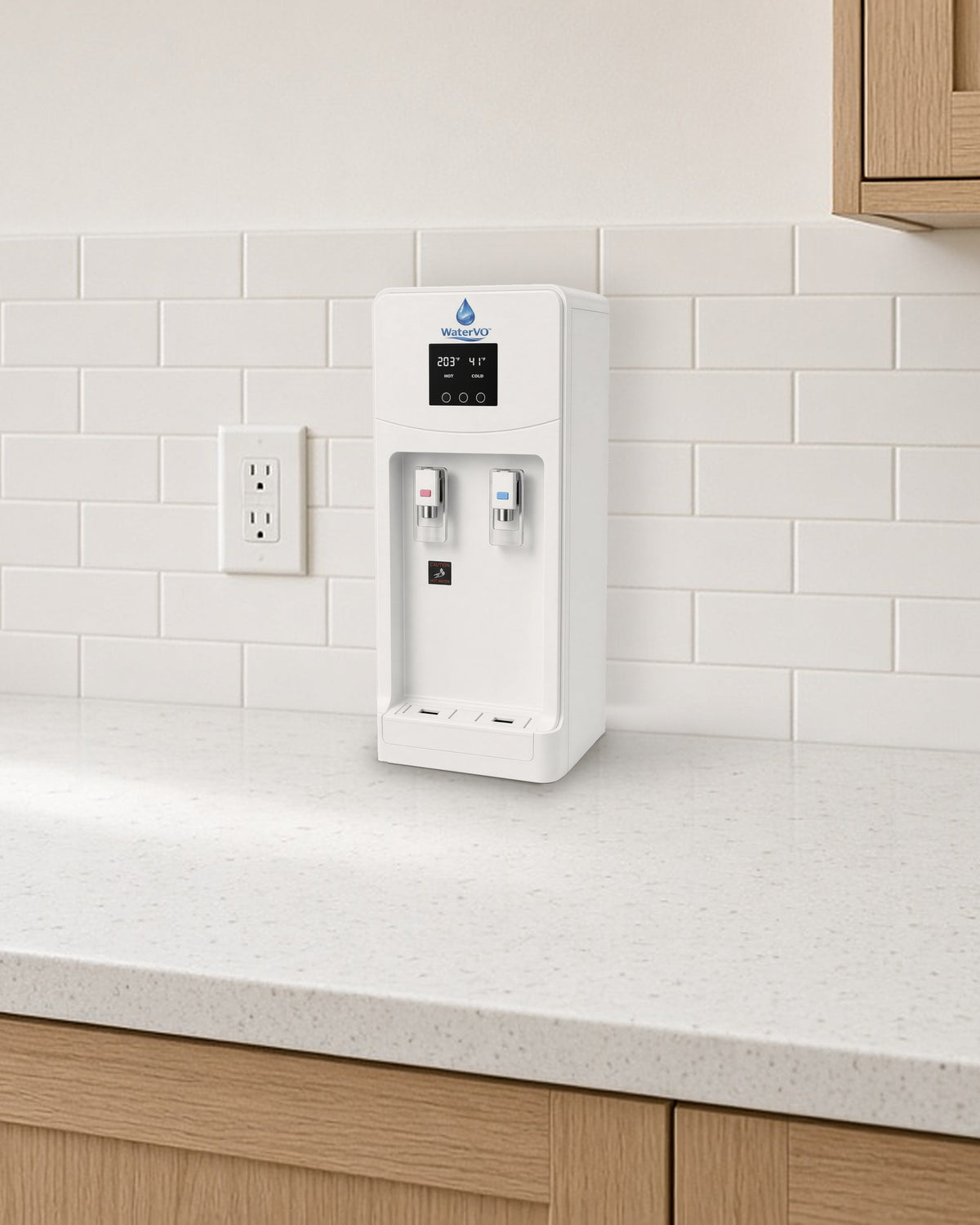WaterVO Countertop on a kitchen counter