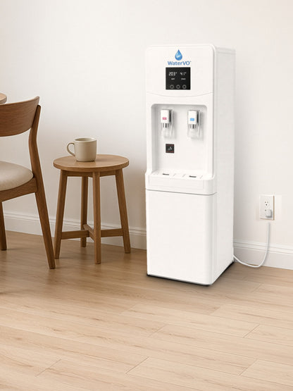 WaterVO Floor water-from-air unit in a dining nook